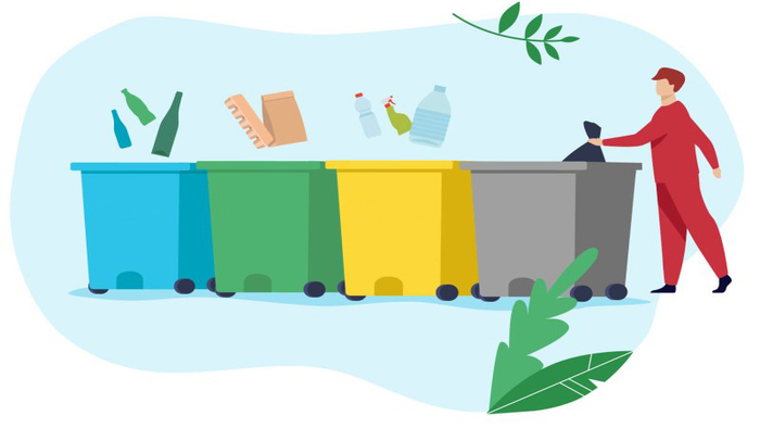 Сортировка мусора важна для сохранения природы 